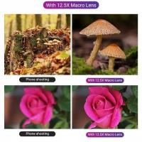 ราคา ZHRSTR 2 in 1 Macro 12.5X มุมกว้าง 0.45X เลนส์กล้องสมาร์ทโฟน - APL-0.45WM (55551346025)