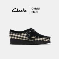 ราคา Clarks รุ่น WALLABEE สี BLACK WHITE GINGHAM รองเท้าผ้าใบผู้หญิง รองเท้า SNEAKER(รองเท้าสนีกเกอร์) หนังกลับ คุณภาพดี (29739694518)
