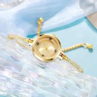 ราคา ผู้หญิงนาฬิกากลิ้งหักเพชรลิตรสร้อยข้อมือนาฬิกาสายขนาดเล็กไหลทรายควอตซ์นาฬิกาผู้หญิง (29641108013)