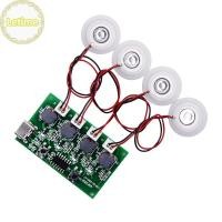 ราคา Letime Mist Maker และแผงวงจร 4 Fogger Atomization ฟิล์ม Atomizer แผ่นสั่น 1/5PCS DC5V Type-C Mini Humidifier DIY ชุด TH (40605531949)