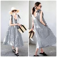 ราคา เดรสยาวลายสก๊อต (459249889)