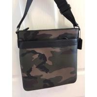 ราคา #ของแท้ พร้อมส่ง!! Coach for Men กระเป๋าสะพาย ลายทหาร (621055643)