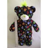 ราคา ตุ๊กตาหมี บิ้วอะแบร์ Build A Bear Rock N Roll Plush Green Mohawk ขนาด 17 นิ้ว งาน Build A Bear (8889638146)