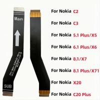 ราคา สายแพเชื่อมต่อเมนบอร์ด แบบเปลี่ยน สําหรับ Nokia C2 C3 5.1 6.1 X5 X6 8.1 X7 X71 X20 C20 Plus (22087599764)