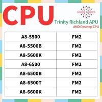 ราคา A8-5500 A8-5500B A8-5600K A8-6500 A8-6500B A8-6500T A8-6600K AMD Trinity Richland APU โปรเซสเซอร์เดสก์ท็อปCPUซ็อกเก็ตFM2 909Pin (27670074657)