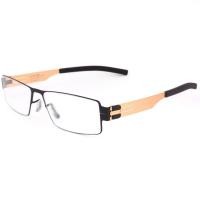 ราคา แว่นตา รุ่น IC BERLIN 863424 สีดำขาทอง กรอบแว่นตา Eyeglass frame สำหรับตัดเลนส์ วัสดุ สแตนเลสสตีล รับตัดเลนส์แว่นสายตา (16868283606)
