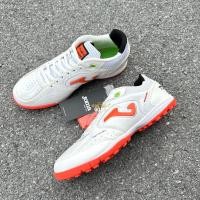 ราคา รองเท้าฟุตบอลร้อยปุ่ม Joma Top Flex TF “White Orange” ของแท้100% (27438011030)