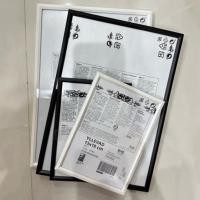 ราคา (ล้างสต็อก) IKEA อีเกีย อิเกีย กรอบรูป กรอบ กรอบตั้งโต๊ะ กรอบติดผนัง กรอบรูปอิเกีย กรอบรูปสีขาว ดำ กรอบรูปของขวัญ (6418708518)