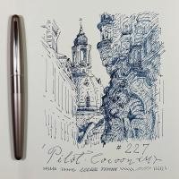 ราคา #227 ปากกาหมึกซึม Pilot Cocoon : Pilot Cocoon Fountain Pen (19655889588)