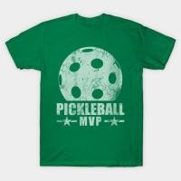 ราคา เสื้อยืด Vintage Pickleball MVP Player Team Coach Tournament Sports T-Shirt แท้ Cotton 100% คอกลม (41764996557)