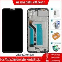 ราคา 6.26 สําหรับ Asus Zenfone Max Pro M2 ZB631kl จอแสดงผล LCD Touch Screen Digitizer เปลี่ยนจอแสดงผล + กรอบสําหรับ Asus ZB631kl X01BDA &&&* (41004028955)