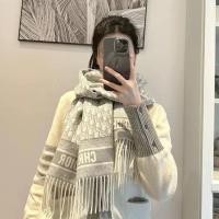 ราคา ผ้าพันคอแคชเมียร์ Dior2106 สไตล์ฤดูหนาว สำหรับผู้หญิง มอบความอบอุ่นตลอดวัน (44076480954)