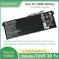 ราคา ✨ACER AC14B8K Laptop Battery for Acer AN515-51 Aspire V3-111 V3-111P V3-112 V3-112P Series ใหม่แบตเตอรี่ (27853285290)