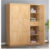 ราคา ตู้เสื้อผ้า ฉัน1 ง่ายจีนประหยัดสนผู้ใหญ่ที่มีลิ้นชักโฟลิโอไม้เนื้อแข็งสองสามประตูแบนประตูตู้เสื้อผ้าตู้เสื้อผ้า WBKP (46500642351)