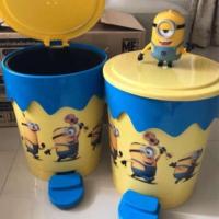 ราคา ถังขยะมินเนี่ยน เหยียบเปิดได้ (6789325921)