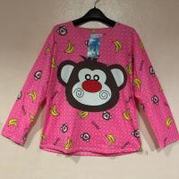 ราคา ชุดนอนผ้ายืดมือ 1 ป้ายห้อย ลายลิง สีชมพูหวาน ๆ แขนยาว ขายาว น่ารักมาก ลูกค้าใหม่ใช้โค้ดลดราคาได้นะคะ ราคาเบา ๆ คะ❤️ (1339608477)