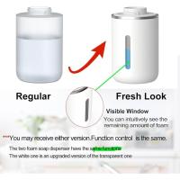 ราคา Josnown Foaming Soap Dispenser, Touchless Automatic Soap Dispenser with 4-Level Adjustable Foam, USB Rechargeable, 13.5oz/400ML Wall Mount for Bathroom Kitchen Office Commercia (49100704729)