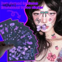 ราคา สติ๊กเกอร์รอยสักโบว์ผีเสื้อกันน้ําแบบใช้แล้วทิ้ง-เรืองแสงในสายเรืองแสงสีเข้มตัวอักษร ง เอแคลส์ ตกแต่งปาร์ตี้ (26128829957)