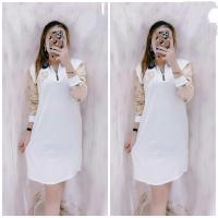 ราคา ผู้หญิงสีขาวนําเข้า KOREAN KENZO TUNIC DRESS (41205702004)