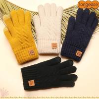 ราคา ถุงมือถัก LONGE ชนิด Cold Proof ทอล์ชสกรีน ออกแบบเป็นสองชั้นเพื่อป้องกันลมและให้ความอบอุ่น (47750728715)