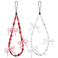 ราคา Caseti Cherry/Snowflake Bow Mobile Phone Lanyard เหมาะสําหรับ iPhone Full Range Accessories Lanyard (26753546441)