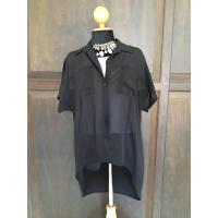 ราคา เสื้อสีดำ CPS CHAPS แท้ (2290793463)