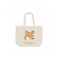 ราคา Maison kitsune fox head tote (7351988515)