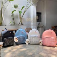 ราคา Karina Canvas Backpack / Womens Backpack / Karina Canvas Backpack Waterproof Dry Wash / Womens Bag FREE DOLL (48551297249)