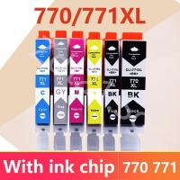 ราคา Canon PGI-770 CLI-771XL ตลับหมึกสําหรับ 770 771 770XL 771XL สําหรับ TS8070 TS5070 MG7770 MG6870 MG5770 (41475797807)