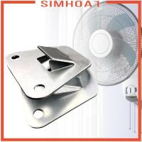 ราคา [Simhoa1] ขายึดพัดลมติดผนัง 2 ชิ้น แผ่นยึดไม้แขวนเสื้อติดผนังสําหรับงานหนักสําหรับ (42623348318)