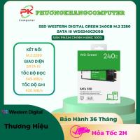ราคา SSD Western Digital Green M.2 2280 Sata III 240GB WDS240G3G0B (42314538509)
