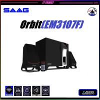 ราคา ลำโพง SAAG orbit (EM3107F)2.1 ลำโพงคอมพิวเตอร์ Bluetooth USB SD CARD (11855117366)