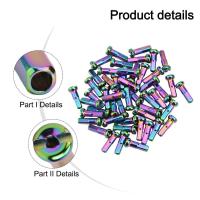 ราคา POS50 ชิ้นจักรยาน Spoke หัวนมขี่จักรยานล้อหมวก End Tip Road Bike Spoke หมวก (52150928445)