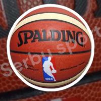 ราคา [PREMIUM ORIGINAL] SPALDING LEATHER BASKETBALL SIZE 7 (42624775358)