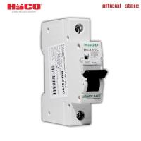ราคา HACO เซอร์กิต เบรคเกอร์ลูกย่อย 1P 32A 6kA สีขาว MCB รุ่น H6-32/1C. (10862162182)