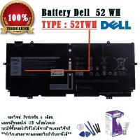 ราคา แบตเตอรี่โน๊ตบุ๊ค Dell XPS 13 7390 2in1 แท้ 52TWH ลดราคาพิเศษ (17611010630)
