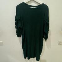 ราคา เดรสzaraสีเขียว ไซส์s มือสอง (6376580148)