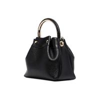 ราคา Michael Kors กระเป๋าสะพายมือสุภาพสตรี สีดำ ดีไซน์เรียบหรู รหัส 30S1GRIL1LBLACK (43874080330)