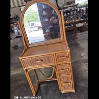 ราคา โต๊ะเครื่องแป้งหวาย ชั้นหวาย ตู้หวายสวยๆ (7437200566)