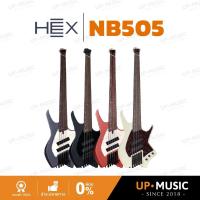 ราคา เบสไฟฟ้า 5 สาย HEX NB505 | แถมกระเป๋า (25738727772)