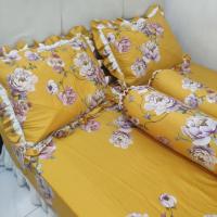 ราคา KATUN ผ้าปูที่นอนผ้าฝ้ายเกาหลี 180x200x30 (44414599037)