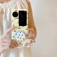 ราคา SAMSUNG LUKENเคสโทรศัพท์สําหรับSamsung Galaxy Z Flip 7 6 5 4 3 ค้นหาN3 N2 FLIPน่ารักเชอร์รี่PCปกหลังวงเล็บขาตั้งโซ่สําหรับfindn2 3 พลิกค้นหาN2 n3 Flip Z Flip6 Flip5 Flip7 (29792621271)