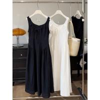 ราคา ฝรั่งเศสย้อนยุคศาลสไตล์ระดับไฮเอนด์สลิมฟิตแขนกุดชุดคอยูผู้หญิง2025ฤดูร้อนแคบ-เอวออกแบบกระโปรงยาว1601 (50751968293)