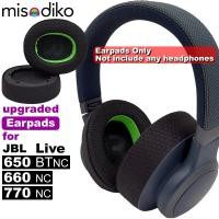 ราคา Misodiko อัพเกรดแผ่นรองหูฟังสําหรับ JBL Live 650 BTNC, 660 NC, 770 NC หูฟัง (26205289197)