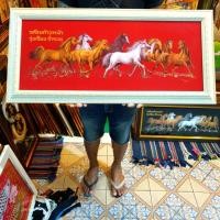 ราคา กรอบรูป ม้า ม้ามงคล ม้า8ตัว ม้าแปดเซียน รูปม้ามงคล ภาพม้า ภาพม้ามงคลเรียกทรัพย์ รูปม้าปรับฮวงจุ้ย รูปม้ามงคลติดผนัง รูป (17895400050)