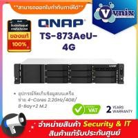 ราคา QNAP TS-873AeU-4G อุปกรณ์จัดเก็บข้อมูลบนเครือข่าย 4-Cores 2.2GHz/4GB/8-Bay+2 M.2 By Vnix Group (22949738205)