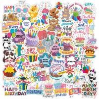 ราคา ❉ Happy Birthday Series 03 Stickers ❉ 50Pcs/Set DIY Fashion Waterproof Doodle Decals Stickers (24063483797)