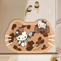 ราคา ส่งจากไทย แผ่นรองซับน้ำ Kitty คิตตี้ แผ่นรองกันลื่น ลายการ์ตูน พรมเช็ดเท้า ลายน่ารัก พรมยาง แผ่นรองกันเปียก (43072622156)