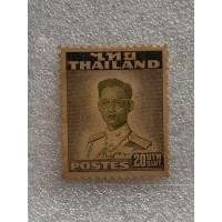 ราคา แสตมป์พระรูป ร.9 ชุดที่ 2 ดวง20บาท ปี2498 (26129390450)