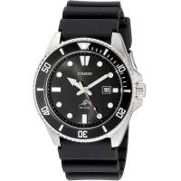 ราคา MDV106-1AV 200M Men's Duro Analog Watch, Black (29703075251)